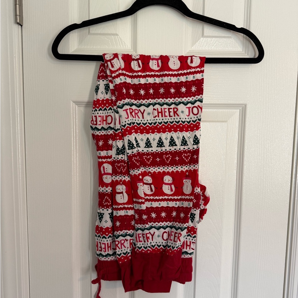 Little Sleepies Red Holiday Pajama Pants